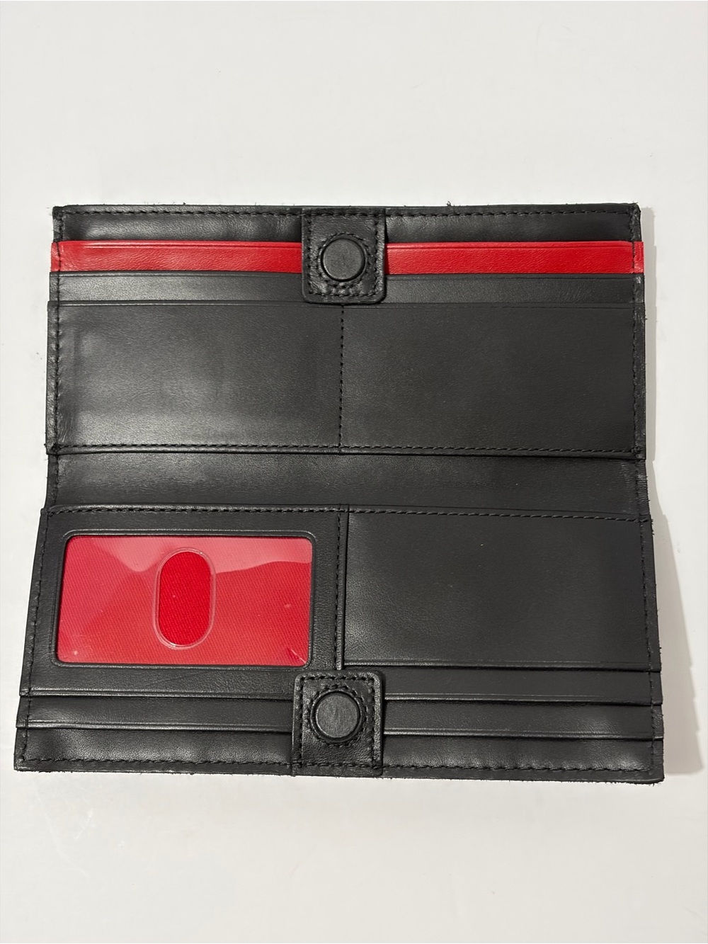 Hammitt Black 110 North Wallet in Space Buffed Suede/Gunmetal Hardware - Picture 7 of 10
